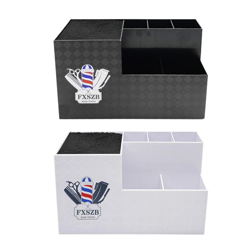 理髪師用ハサミホルダーボックス ヘアドレッサーオーガナイザー スタイリスト用ハサミホルダー クリップ ブラシ コーム用ラック