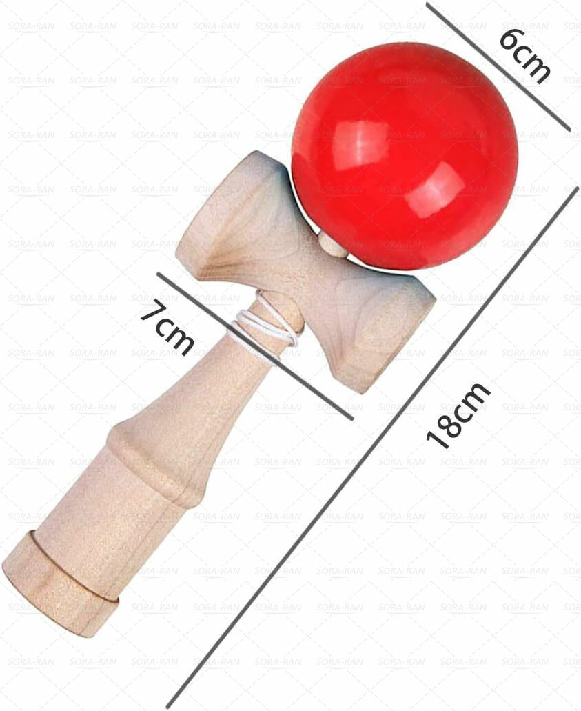 けん玉 2個セット （赤、青） 剣玉 けん玉教室 練習用 競技用 学童けん玉 小学生 初心者 ケンダマ 子ども 男子 女子 アウトドア スポーツ 保育園 学童保育 クリスマス プレゼント 誕生日 ギフト 2