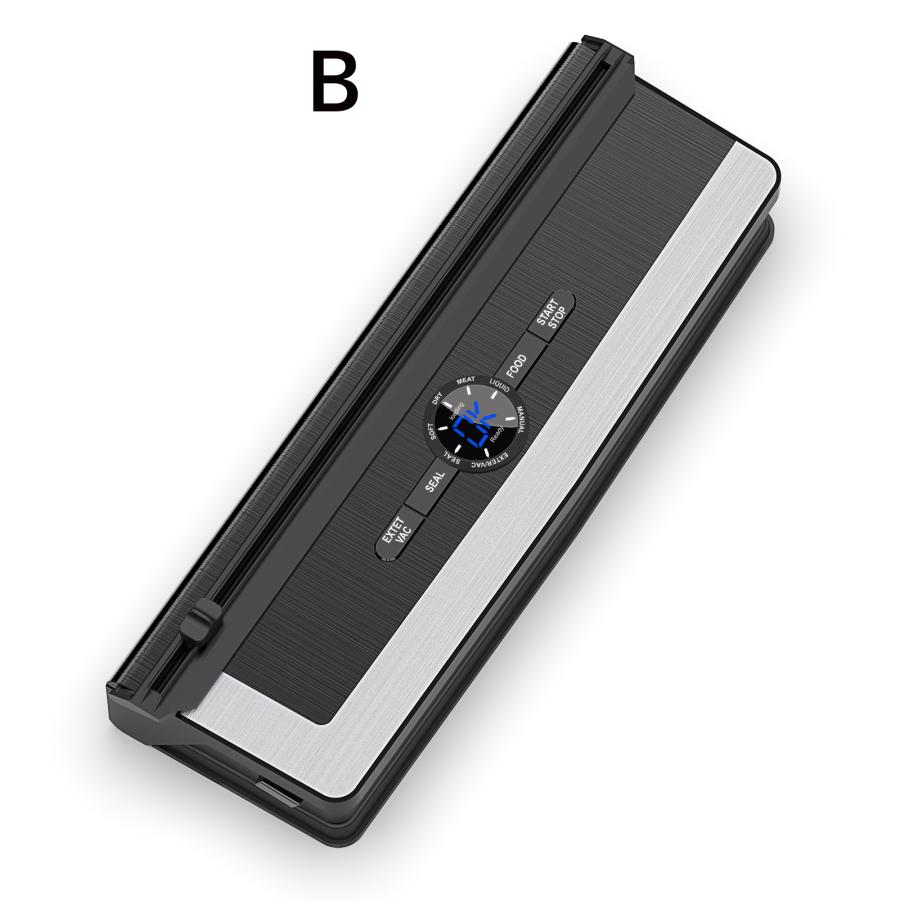 真空パック機 フードシーラー【2024新 85kpa吸力】家庭用自動真空密封パック機 汁物対応 真空パック器 乾湿両用 多機能