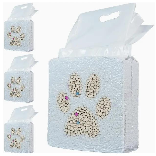 20L無香料凝集猫砂、瞬時に吸収、抗菌消臭ベントナイト、低粉?・飛散予防、堅塊お掃除便利です