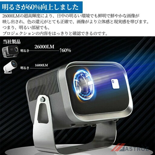 TV搭載/プロジェクター 家庭用 電動フォーカス 小型 天井投影 スマホと繋げる 4K対応 TV搭載/プロジェクター 家庭用 電動フォーカス 小型 天井投影 スマホと繋げる 4K対応