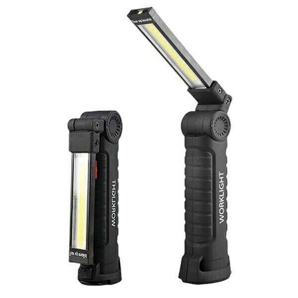 ledライト 作業灯 ワークライト 充電式 マグネット式 防水 散歩 懐中電灯 持ち運び ハンディ 手持ち マ..