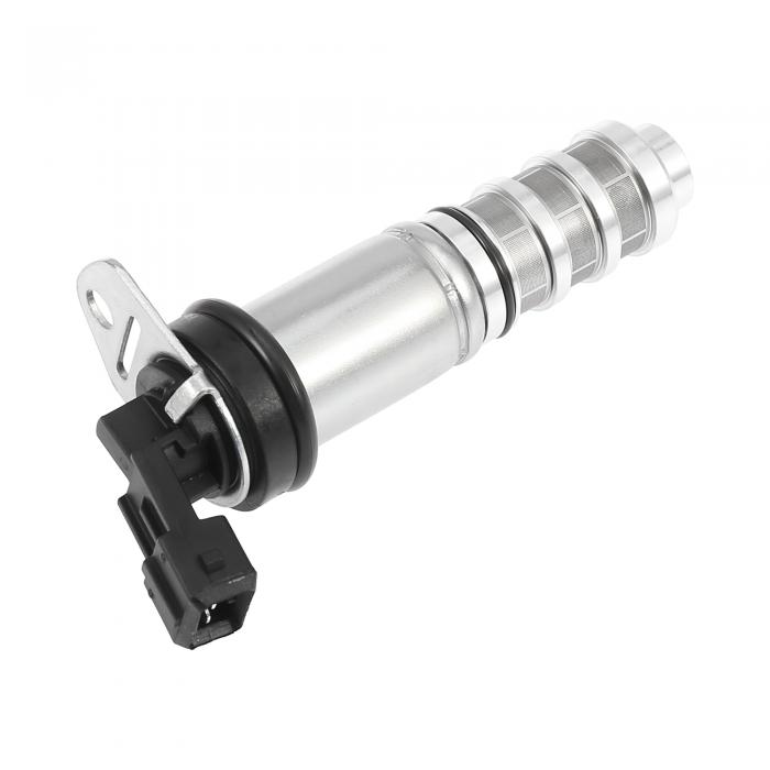 カーエンジン可変バルブタイミングソレノイド プラスチック製 シルバートーン 自動可変タイミング電磁弁 車両エンジンカムシャフトソレノイドバルブ 11368605123 BMWに対応 135i 2011-2013