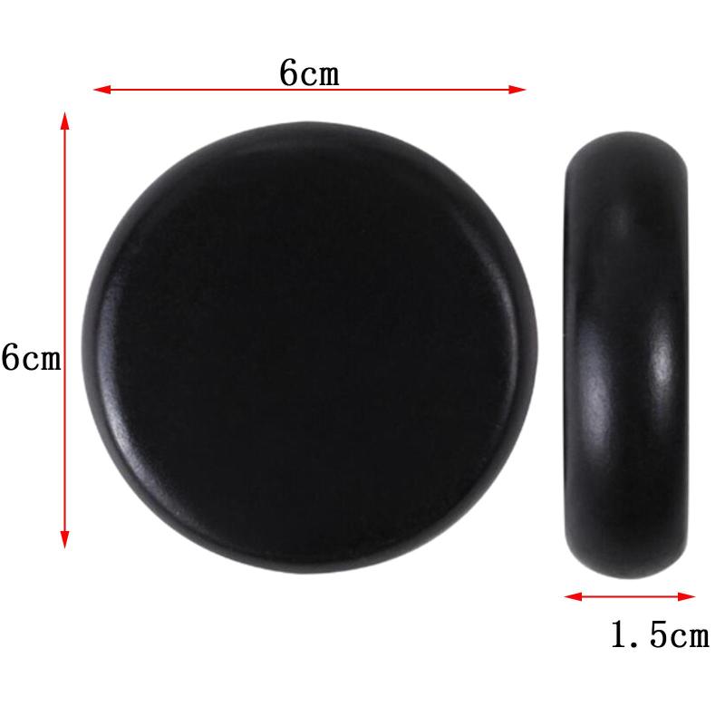 6個マッサージホット石.ホットストーンマッサージキット岩ホット岩スパ.マッサージ治療リ