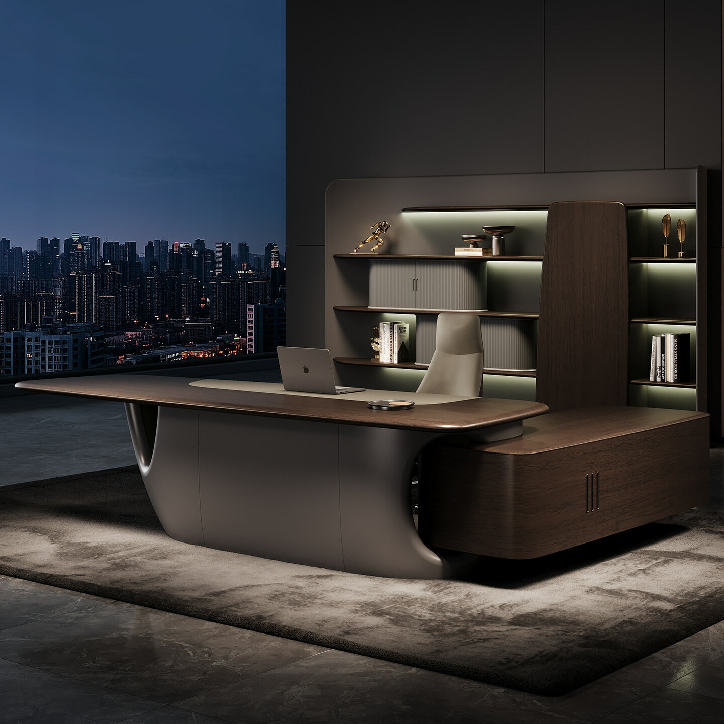 唯美老板机机設計士款総裁机大クラス台総経理弁公室E0領導主管机