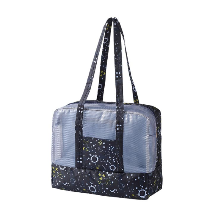 温泉バッグ メッシュバッグ ファスナー スパバッグ バッグ お風呂バッグ 温泉ポーチ ジム スポーツクラ..