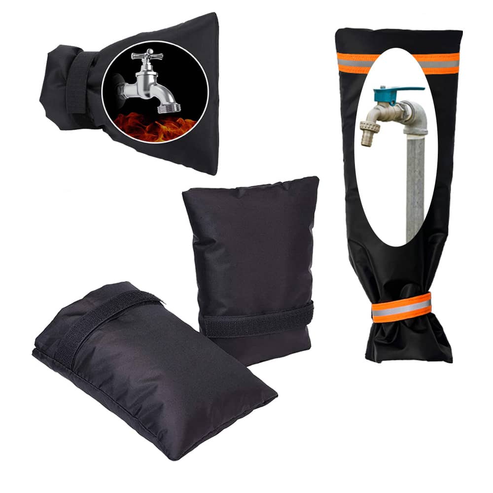 蛇口不凍カバー 蛇口カバー 水道管の不凍液 水道管不凍カバー 蛇口保護カバー 再利用可能 低温損傷防止..