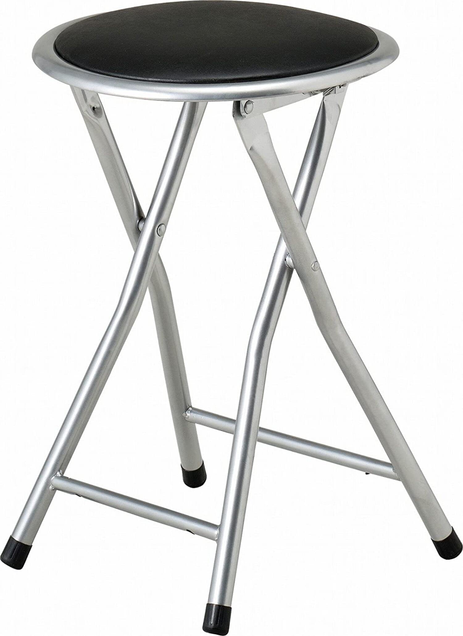 パール金属 パイプイス 折りたたみ ブラック N-7871