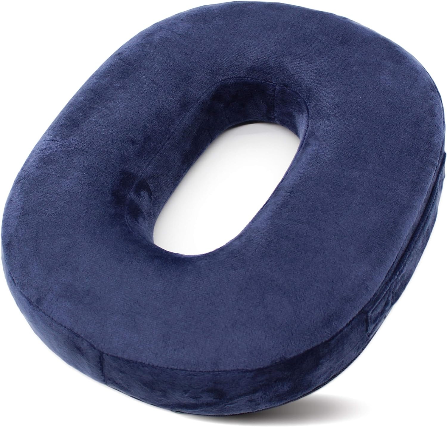 円座クッション ドーナツクッション 産後 痔 高反発 ネイビー