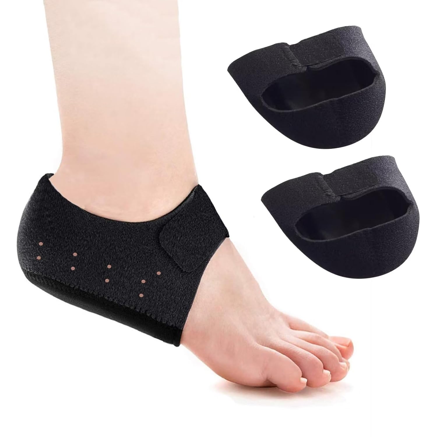 かかとサポーター 足首固定 踵 サポーター 滑り止め 立ち仕事 滑り止め スポーツ かかとパット保護 踵 保護 靴ずれ防止 両足用 男女兼用