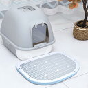 猫マット 猫砂マット 38×49cm 猫トイレマット 猫砂取りマット 飛び散り防止マット滑り止め 防水/防カビ/臭さ防止 掃除簡単 マッサージ式 大サイズ