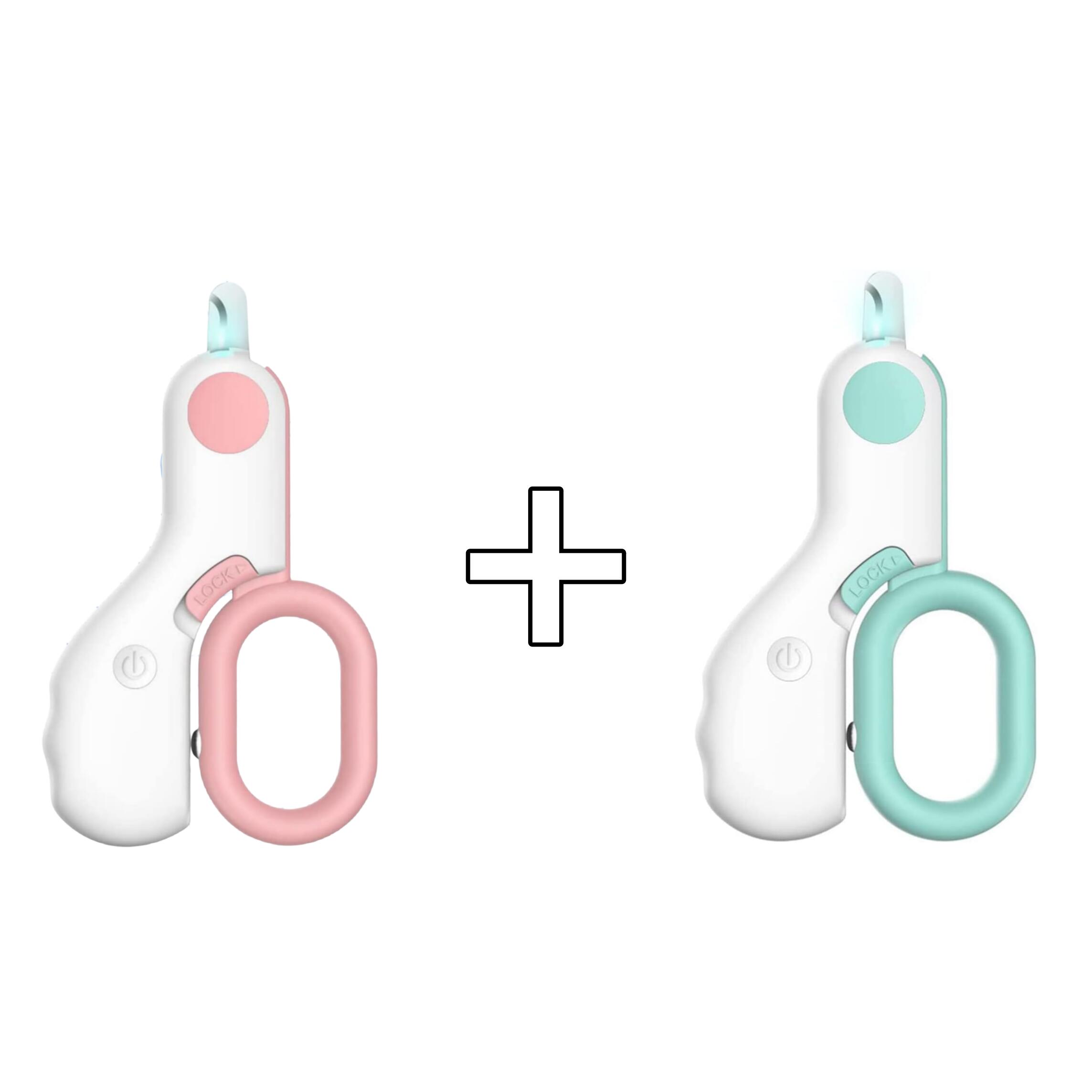 【1+1】ペット用爪切り LEDライト ネイルケア 猫用爪切り 犬用爪切り 血管が見やすいLEDライト付き 小..