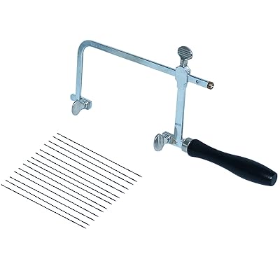 糸鋸(イトノコ)フレーム ジュエリー製作用のツール・道具 プロメイト 糸鋸デラックス 12本焼入刃付