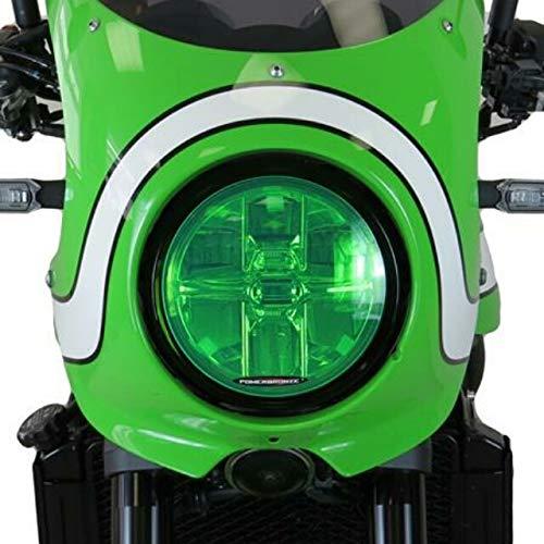 (パワーブロンズ) ヘッドライトレンズシールド Z900RS (18-) アクリル製 保護 シート フィルム カバー