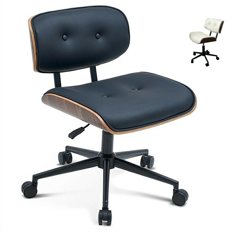 オフィスチェア 360°回転 キャスター付き イス チェア 椅子 ホームチェア デスクチェア イス パソコン ..