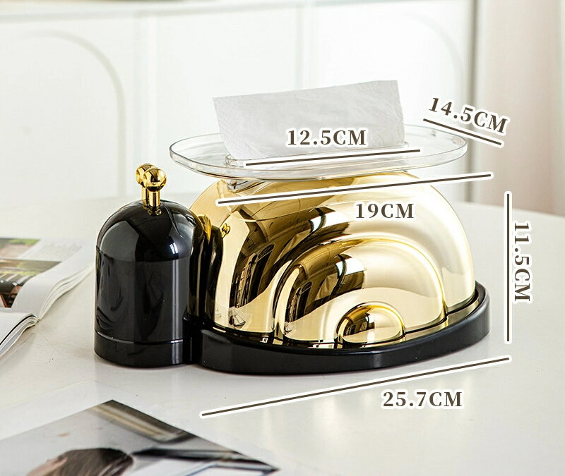 多機能防塵アイデアティッシュボックストイレリビング家庭用プラスチック大容量軽量高級感ティッシュボ..