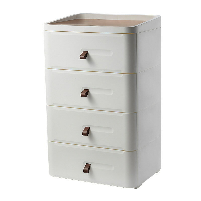 プラスチック収納戸棚家庭用引き出し型スナック菓子用戸棚シンプルなトイレ用戸棚棚置地型サイドテーブル