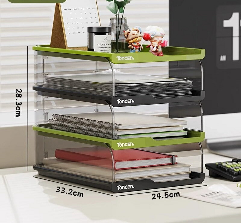 デスクトップファイル収納棚ドーパミンオフィスデスク資料棚マルチラック本棚収納ケース