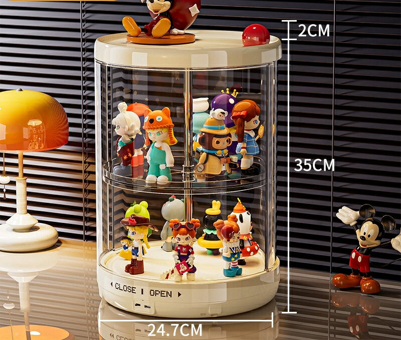 ぶくぷくマットブラインドケースフィギュア収納ケースぬいぐるみ付きラブーラブー展示ケース収納ケース