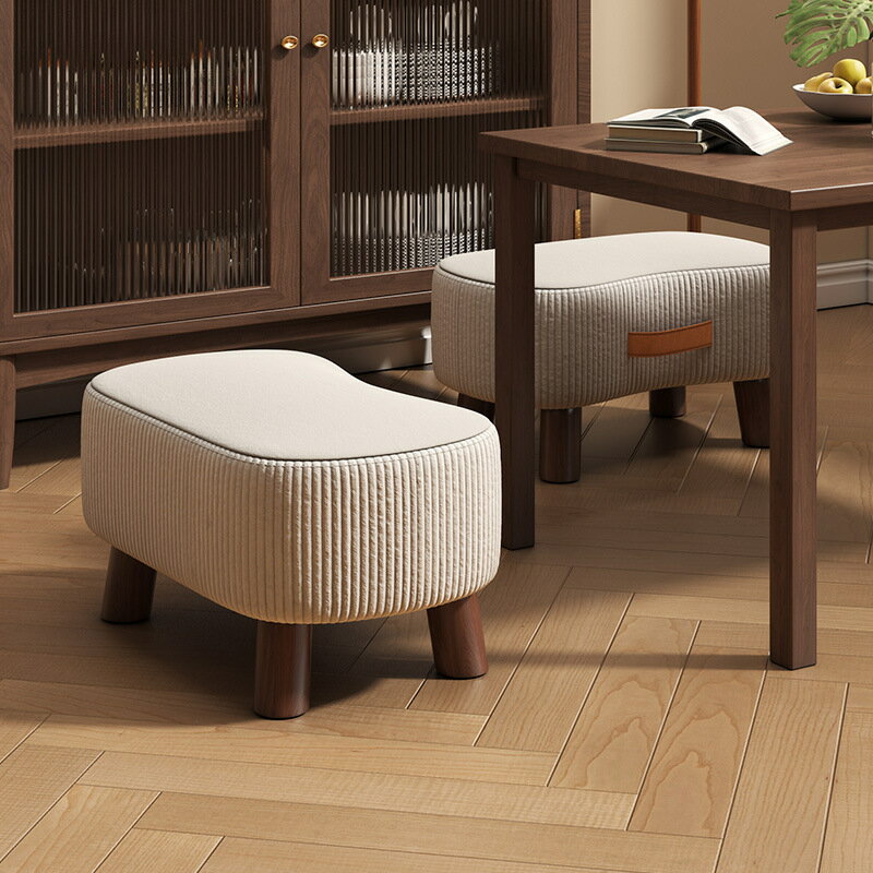 小さなスツール靴を簡単に交換するスツール応接間ソファー足をかけてスツールテーブル小さな低いスツー..
