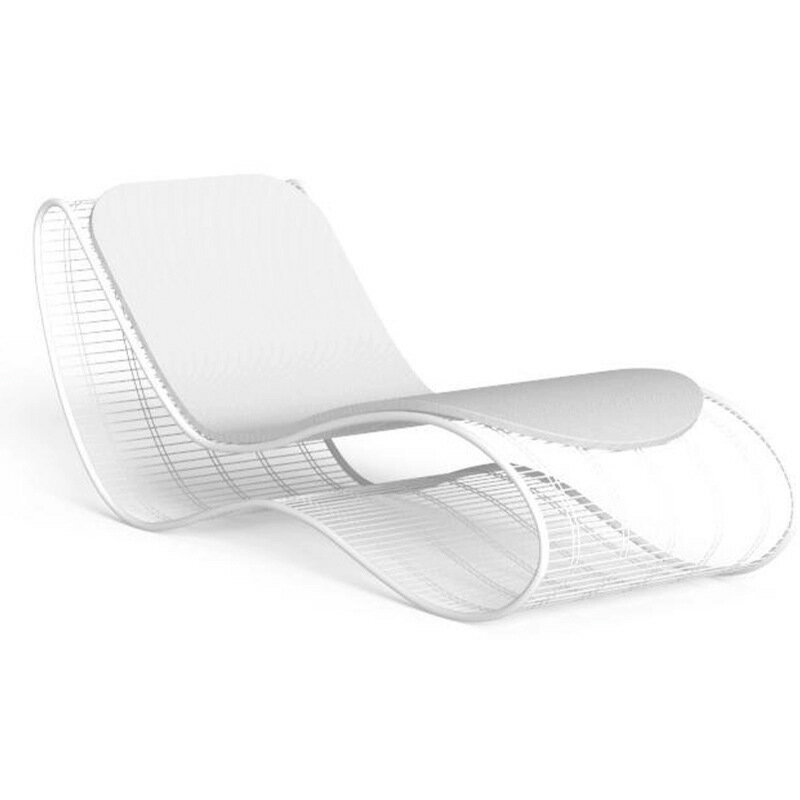 アウトドアヴィラのテラスプールデッキチェアレジャーガーデンメタルベッド防水日焼け防止ホテルのリゾ..