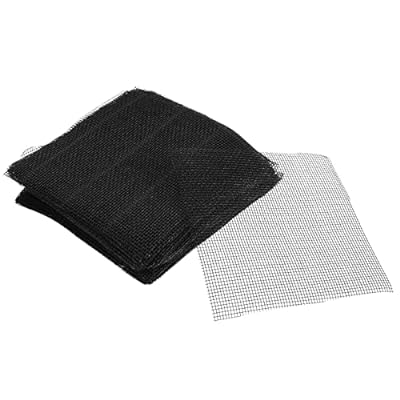植木鉢穴メッシュパッド 植木鉢ボトムメッシュパッド 植木鉢メッシュシート 100枚入り 10 x 10cm スク..
