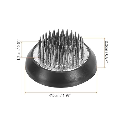5 cm フラワーカエルいけばなけんざん フラワーアレンジメントツール ステンレスフ...