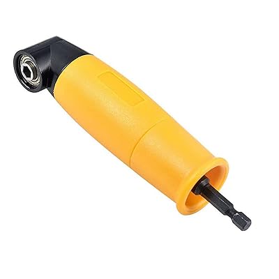 Rakuten - 90度コーナードリル 1/4インチシャンク六角磁気ビットソケット ドライバーソケット ドリル用ビットアダプター 直角ドライバー (ビットソケット1個)