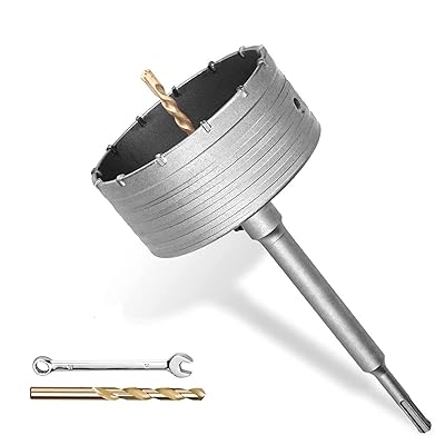 乐天商城 - 150mm コンクリート ドリル ホルソー ウォールホールソー がつく 200mm SDS プラスシャンク 高強度タングステン合金歯 コアドリル 先端 ドリル セメント 石 壁 フォームブリック