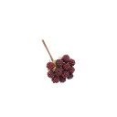 大地農園/ラズベリー・13mm 24本 レッド/23401-300【01】 造花(アーティフィシャルフラワー) 造花実物、フェイクフルーツ ラズベリー