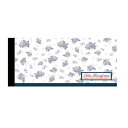 LittleGarden/フルールレシート(領収書)2ブルー/h00042【01】 店舗ディスプレイ・店内装飾 雑貨 文房具