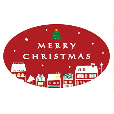 LittleGarden/クリスマスシール　1メリータウンR/xs0301【01】【取寄】 花資材・道具 カード、シール ギフトシール・花シール