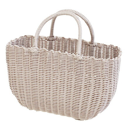 村田屋産業/P．Pモカベージュ/9812【07】【取寄】 花器、リース 花かご・フラワーバスケット その他 花かごのサムネイル