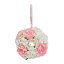 SAKURA ソラフラワーリース ヤエザクラ/74-65002-24【01】【取寄】《 花器、リース リース完成品 天然素材 》