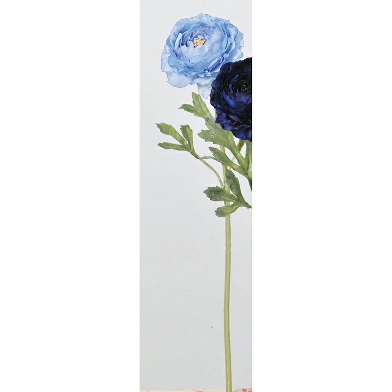 アスカ/ラナンキュラス ブルー/A-33089-009 造花（アーティフィシャルフラワー） 造花 花材「ら行」 ラナンキュラス
