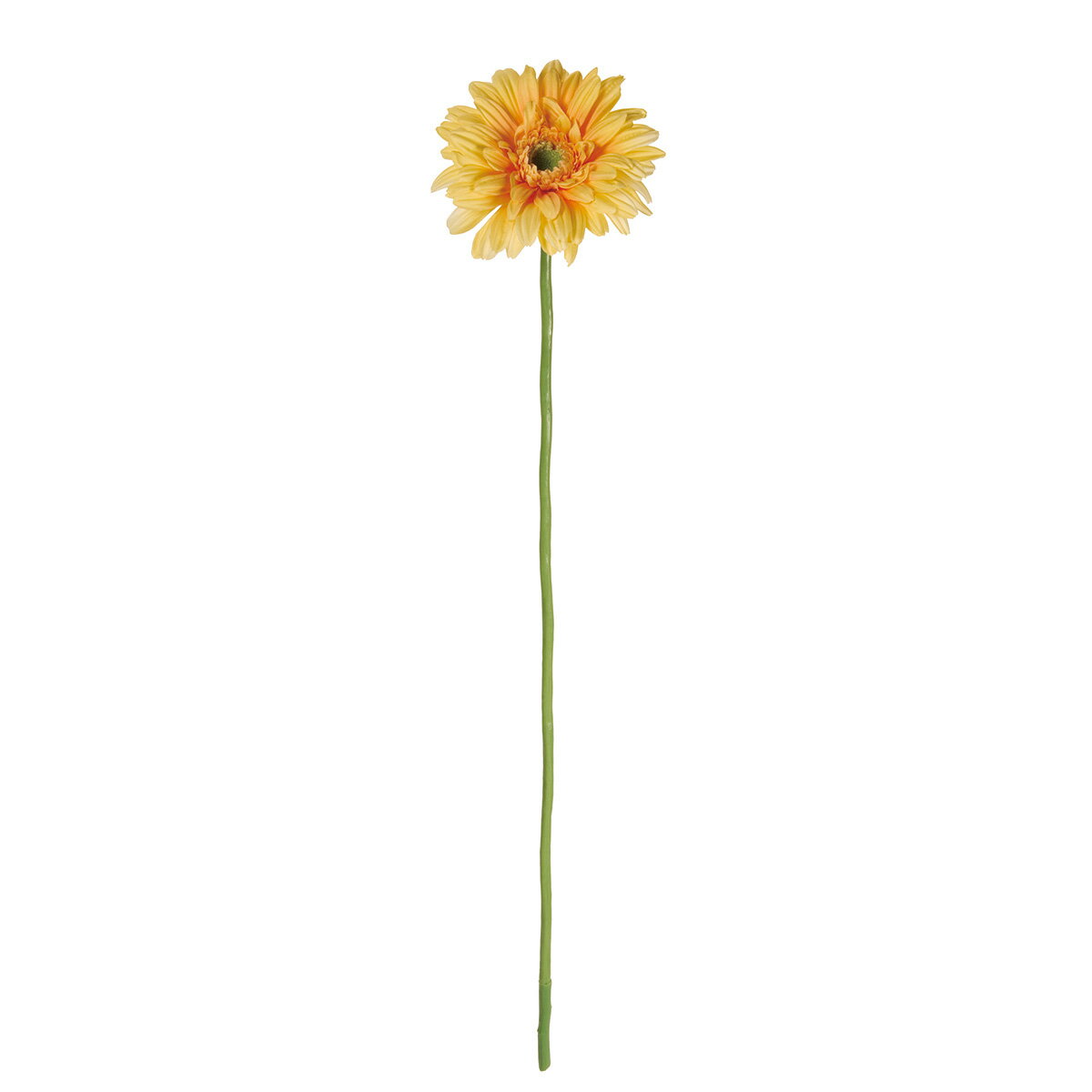 【造花】MAGIQ東京堂/コーラルガーベラ ＃4 YELLOW/FM001046-004【01】 造花（アーティフィシャルフラ..