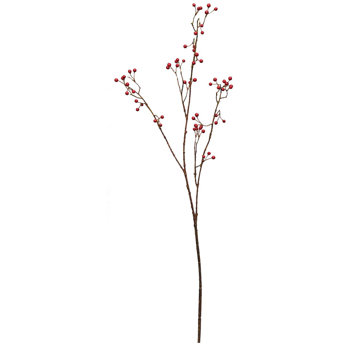 【造花】YDM/ノバラノミ レッド/FG4766-R【01】 造花（アーティフィシャルフラワー） 造花枝物 その他の造花枝物