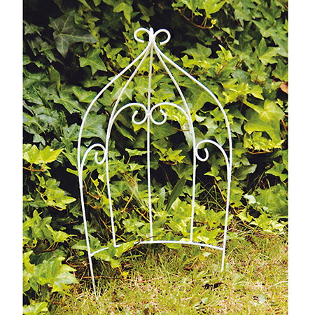 大同クラフト/17ミニトレリス　バルーン白　ホワイト/TYMT17-DW【01】[4個] ガーデニング・園芸用品 ガーデンファニチャー・家具 ラティス・フェンス