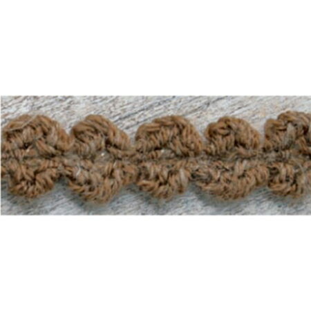 NBK/リネン混ブレード 9mm×15m （1mm厚） 茶/DC1700-14【10】 手芸用品 レース・リボン・テープ・コード テープ・コード 手作り 材料