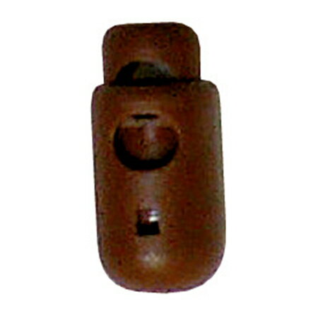 【スーパーSALE対象商品】《10％OFFセール》NBK/コードストッパー 2個 茶/SR25-568【10】 手芸用品 レース・リボン・テープ・コード ループエンド 手作り 材料