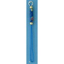 NBK日本紐釦貿易/ちりめんストラップ 5本 青/KD143【10】 手芸用品 アクセサリー ストラップ・キーホルダー 手作り 材料(3)