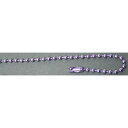 NBK日本紐釦貿易/カラーボールチェーン 2.4mm×15cmパープル(2本)/NS286【10】 手芸用品 アクセサリー ストラップ・キーホルダー 手作り 材料