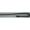 NBK日本紐釦貿易/カラーボールチェーン 1.5mm×10cmブラック(100本)/NS288-100【10】 手芸用品 アクセサリー ストラップ・キーホルダー 手作り 材料