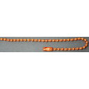 NBK日本紐釦貿易/カラーボールチェーン 2.4mm×15cmオレンジ(10本)/NS300【10】 手芸用品 アクセサリー ストラップ・キーホルダー 手作り ...