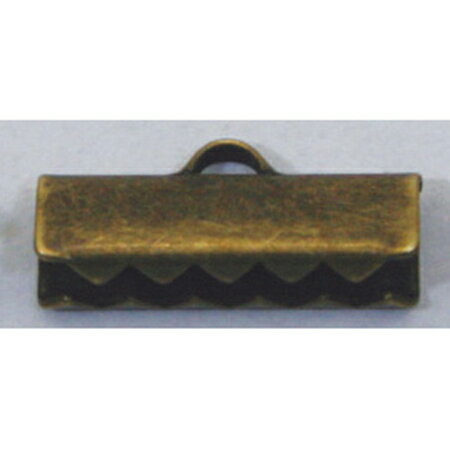 NBK日本紐釦貿易/チョーカー金具 15mm 10個 T/2-92 アンティークゴールド/KE522-AG【10】 花資材・フロ..