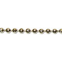 【直送】NBK日本紐釦貿易/ネックレスボールチェーン シルバー BC1.5C/KH22 ※返品・代引・キャンセル不可【10】 手芸用品 アクセサリー アクセサリーパーツ 手作り 材料