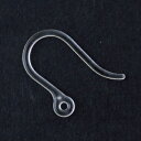 NBK日本紐釦貿易/樹脂フックピアス クリア 10組/KE191【10】 手芸用品 アクセサリー ピアス・イアリング 手作り 材料