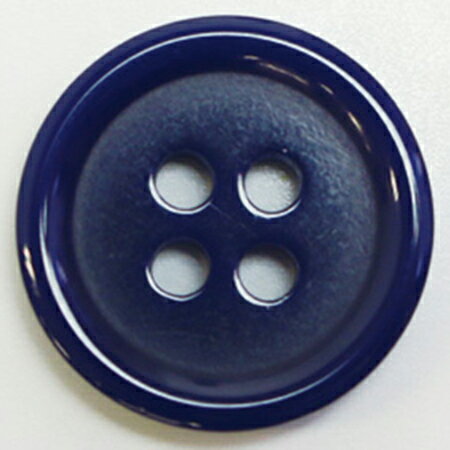 NBK日本紐釦貿易/カラーボタン 15mm 8個 紺/CG1700-15-58【10】 手芸用品 ソーイング資材 ボタン 手作り 材料