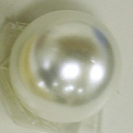 NBK/パール 半丸釦（ボタン） 15mm 10個/LW4493-15【10】 手芸用品 ソーイング資材 ボタン 手作り 材料