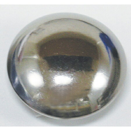 NBK日本紐釦貿易/金属釦（ボタン） 15mm 6個 シルバー/M230-15-S【10】 手芸用品 ソーイング資材 ボタ..